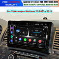 für VW T5 Multivan Autoradio Navigation GPS Bluetooth Android Auto CarPlay DAB+