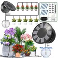 Solar Bewässerungsanlage Garten-Automatik mit 9 Programmen und 10m Tropfschlauch
