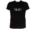 Diesel Herren T-Shirt " T-DIEGO-TONE ON TONE-T-SHIRT  " schwarz originalverpackt