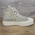 Converse Chuck Taylor All Star Lift Plateau "Croco Embossed" Größe UK 5 EU 37,5