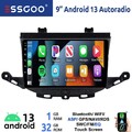 Autoradio Android 13 32G CarPlay GPS Für Opel Astra K 2015-2019 Navi FM SWC WIFI
