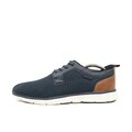 easy street Herren 131362001 sneaker navy braun mesh niedrig freizeitschuh EU 43
