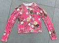LIU JO Milano Cardigan, Strickjacke, rosa Blumen, Größe 140, 10 Jahre