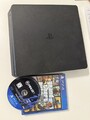 Sony PlayStation 4 Slim 1TB mit 2 Controller, GTA 5 + Fifa 22, Ladestation