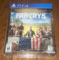 Far Cry 5 Collectors Limited Gold Steelbook Edition for PS4 NEW