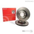 Brembo 09.B524.10 Bremsscheibe vorne für DAIHATSU  passend für SUBARU