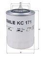 Kraftstofffilter MAHLE KC 171 Feinfilter Anschraubfilter für TRAKKER IVECO MP VW
