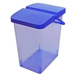 Pulverbehälter Futtercointainer 10 Liter Plastikaufbewahrungsbehälter Ordnung