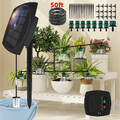 Solar Bewässerungssystem automatische Set, Timer-Modi +15M Schlauch für Garten