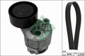 INA Keilrippenriemensatz 529 0015 10 für RENAULT NISSAN