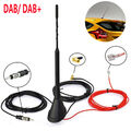 DAB/ DAB+ Autoantenne KFZ Antenne AM FM Dachantenne Verstärker SMB DIN Kombi
