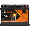 GEL Batterie 100Ah 12V Solarbatterie Wohnmobil Versorgung Boot Solar Blei Akku