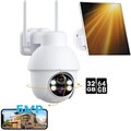 FUNK WLAN WIFI NETZWERK Solar CAMERA Outdoor AUßEN ÜBERWACHUNGSKAMERA 5MP