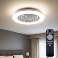 Ventilatorleuchte Deckenventilator Deckenlampe LED Vor-Rücklauf Fernbedienung