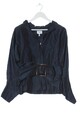SYLVIA HEISE Hemd-Bluse Damen Bluse Gr. DE 38 blau Casual-Look