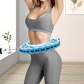 24/30 Teile Smart Hula Hoop Reifen Einstellbar Massagenoppen Bauchtrainer