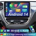 2G+64G 4-Kern für Peugeot 2008/208 2013-2017 Autoradio Android 14 CarPlay GPS