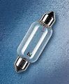 OSRAM Glühlampe, Birne Auto Innenraum Sockelglühlampe 12 V 10 W SV8,5-8