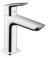 Hansgrohe Logis Einhebel-Waschtischmischer 110 mit Zugstangen-Ablaufgarnitur ...