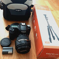 Canon EOS 50D 15.1MP Digitalkamera - Schwarz mit Tamron 17-50mm.