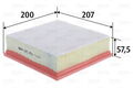VALEO 585450 Luftfilter für OPEL,VAUXHALL