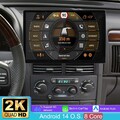 13.1" 4+64G Android14 Apple CarPlay Autoradio GPS Für Jeep Grand Cherokee WJ/WG