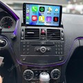 Für Mercedes Benz C-Klasse W204 S204 Android 15 Autoradio 64GB Apple Carplay GPS
