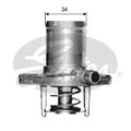 Thermostat mit Gehäuse TH15289G1 GATES für RENAULT CLIO I KANGOO Rapid TWINGO I