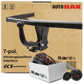 Für VW Passat Vari. 05- B6 3C5 Auto Hak Anhängerkupplung starr & 7poliger E-Satz
