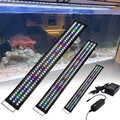 30-115cm LED Aquarium mit Timer Lampe Süßwasserfische Vollspektrum RGB 6-25W