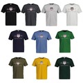 GANT Herren T-Shirt - REGULAR ARCHIVE SHIELD, Rundhals, kurzarm, Baumwolle, P...