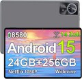2025 Neueste Tablet 24GB+256GB Android 15 Tablet 14Zoll Dual SIM 4G LTE 5G WiFi