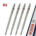 4x (4 Stück) BOSCH Glühkerze Glühstift Duraterm GLP194 für AUDI A3 A4 VW GOLF.
