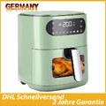 Heißluftfritteuse XXL Air fryer Backofen Fritteusen Heißluft Friteuse Grill 6L