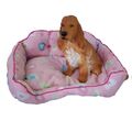 HUNDEBETT Hundekissen Hundesofa Hundedecke Katzenbett Hundekorb - pink -