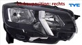 TYC 20-17741-05-2 Hauptscheinwerfer rechts Scheinwerfer Frontscheinwerfer 