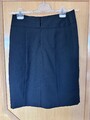 ZERO Bleistiftrock Damen Rock Gr. DE 36 schwarz Business-Look