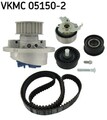 SKF VKMC05150-2 Wasserpumpe + Zahnriemensatz Zahnriemensatz Zahnriemen für Opel 