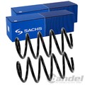 2x SACHS FAHRWERKSFEDER VORDERACHSE passend für AUDI A3 (8P1) SPORTBACK (8PA)