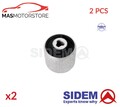QUERLENKER LAGER LAGERBUCHSE OBERE VORNE SIDEM 849633 2PCS H NEU OE QUALITÄT
