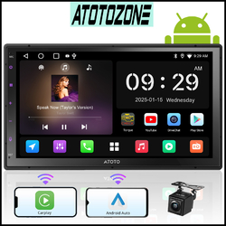 ATOTO A5L Doppel 2DIN 7" Autoradio CarPlay Android Auto Touchscreen DSP RDS +CAM