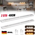 LED Unterbauleuchte mit Bewegungsmelder Akku Schrank USB Küche Wiederaufladbare