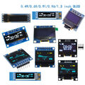 OLED Display Module IIC I2C/SPI 0.49/0.69/0.91/0.96/1.3" White/Blue For Arduino