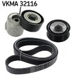 SKF Keilrippenriemensatz  u.a. für ALFA ROMEO, FIAT, LANCIA