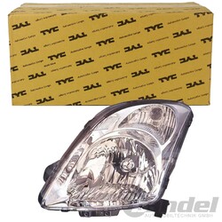 TYC HAUPTSCHEINWERFER H4 RECHTS passend für SWIFT III (MZ, EZ) 1.3-1.6 DDIS 4X4