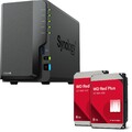 Synology DiskStation DS224+ 2 Einschübe NAS-Server Leergehäuse + 16 TB WD Red