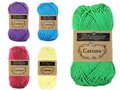 SCHEEPJES CATONA 50G neue Töne 100% Baumwolle gasiert mercerisiert (Farbauswahl)