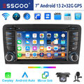 Android 13 32G Carplay Autoradio GPS Navi RDS HIFI KAM Für Audi A3 S3 RS3 8PA 8P