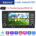 DAB CarPlay Für Porsche Cayenne 9PA 2002-2010 Autoradio GPS NAVI Android14 WIFI