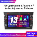 2+64G GPS Navi CarPlay Android 13 Autoradio Für Opel Corsa C D Astra H Zafira B